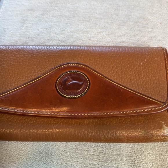 - Dooney and Bourke checkbook organizer style wallet - Picture 9 of 9